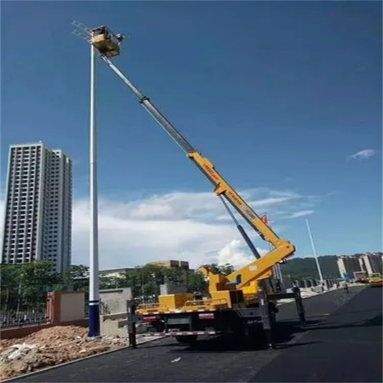 绥阳维修路灯的曲臂升降车出租